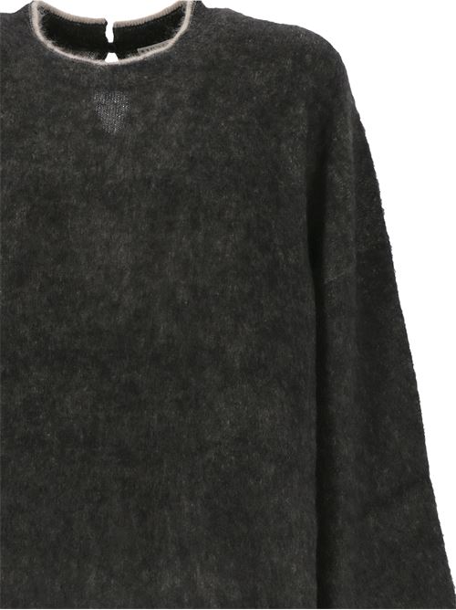 Dark grey knit BRUNELLO CUCINELLI | MBP108600CB676